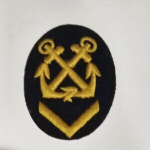 Original German WWII Senior Helmsman NCO’s Career Sleeve Insignia
